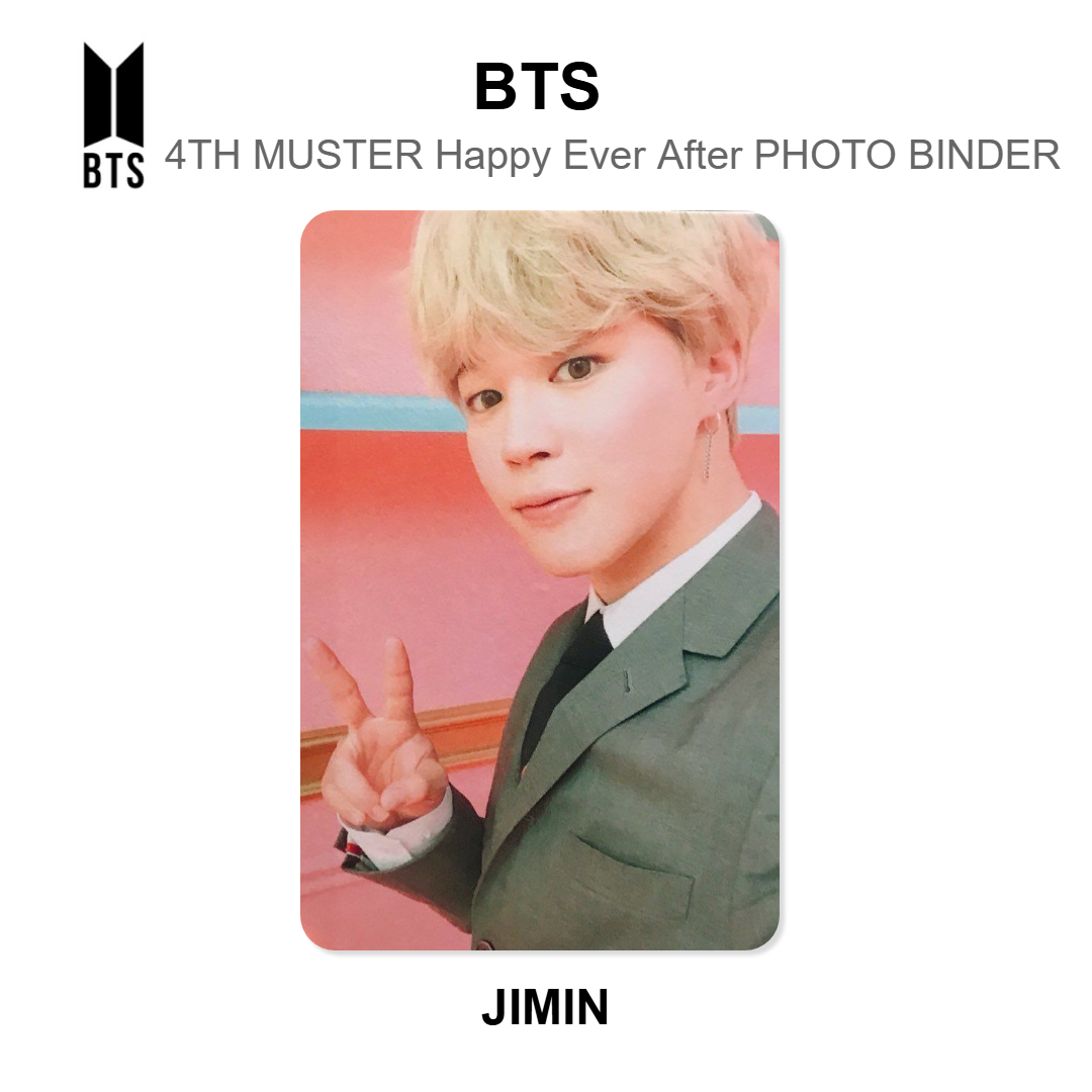 BTS BTS 4TH MUSTER Happy Ever After PHOTO BINDER โฟโต้การ์ดของแท้