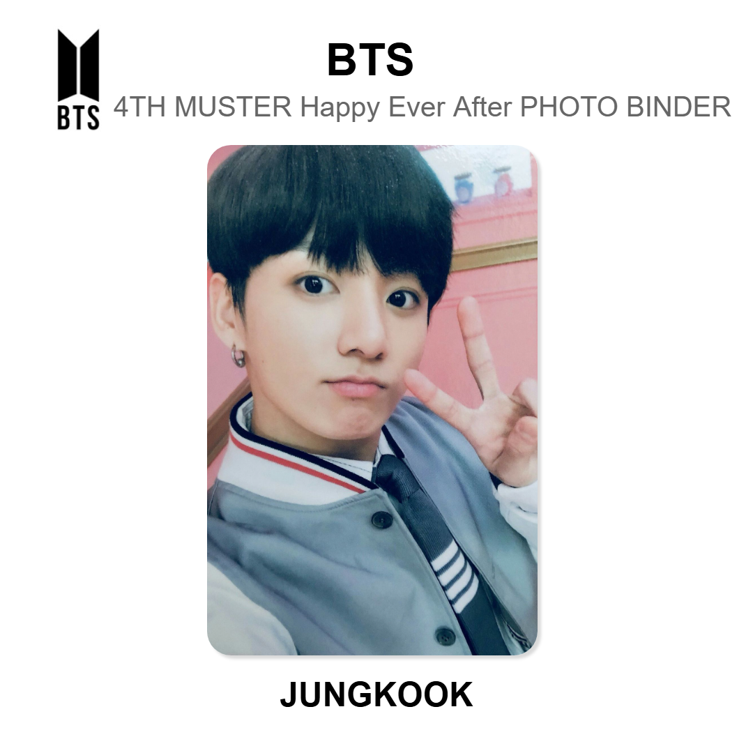 BTS BTS 4TH MUSTER Happy Ever After PHOTO BINDER โฟโต้การ์ดของแท้