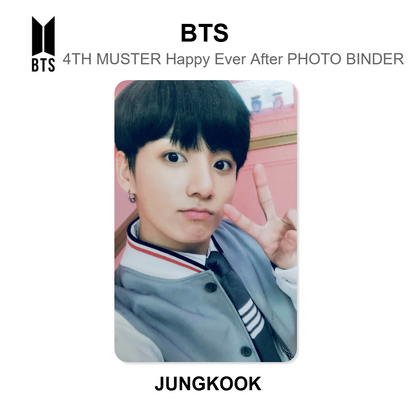 BTS BTS 4TH MUSTER Happy Ever After PHOTO BINDER โฟโต้การ์ดของแท้