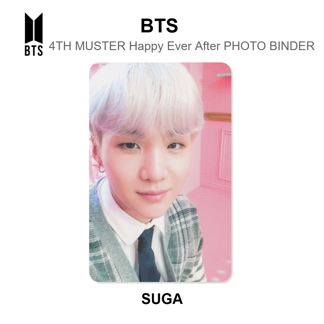 BTS BTS 4TH MUSTER Happy Ever After PHOTO BINDER โฟโต้การ์ดของแท้