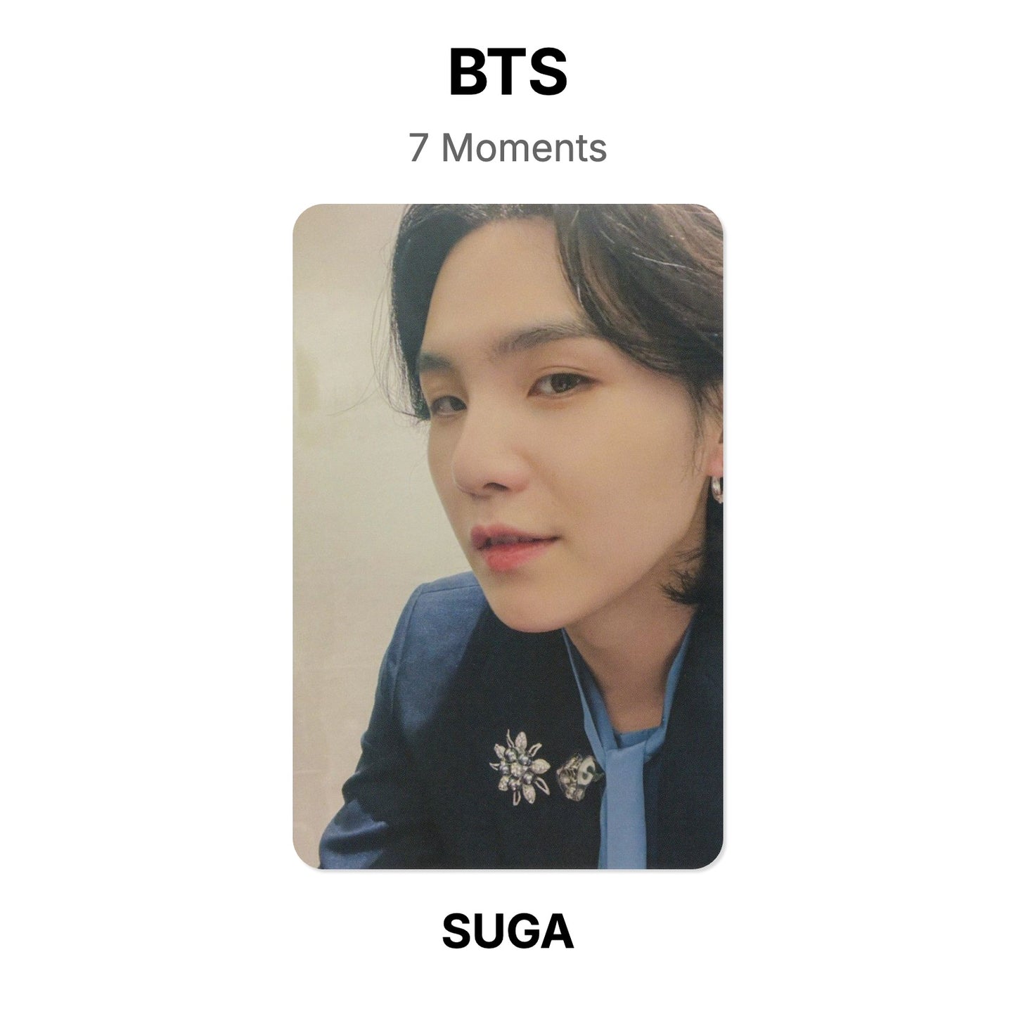 BTS 7 Moments Official Photocard