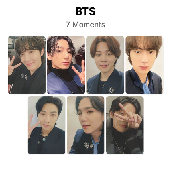 BTS 7 Moments photocard ufficiale