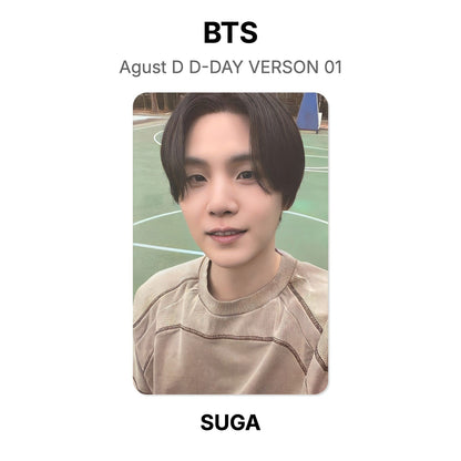 BTS Agust D D-DAY VERSON 01 photocard resmi