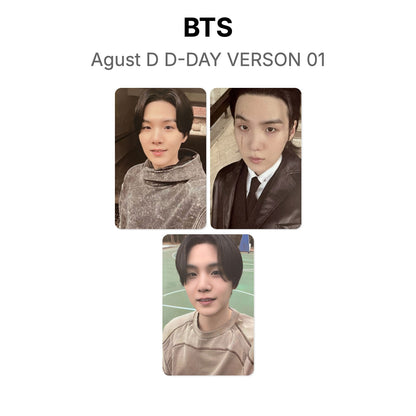 BTS Agust D D-DAY VERSON 01 photocard resmi