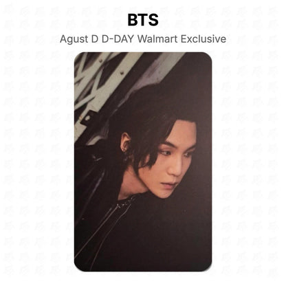 BTS Agust D D-DAY Walmart Exclusive Official Photocard