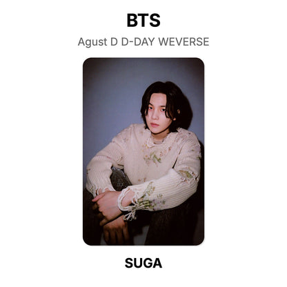 BTS Agust D D-DAY WEVERSE 公式フォトカード