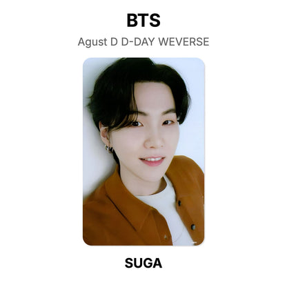 BTS Agust D D-DAY WEVERSE 公式フォトカード