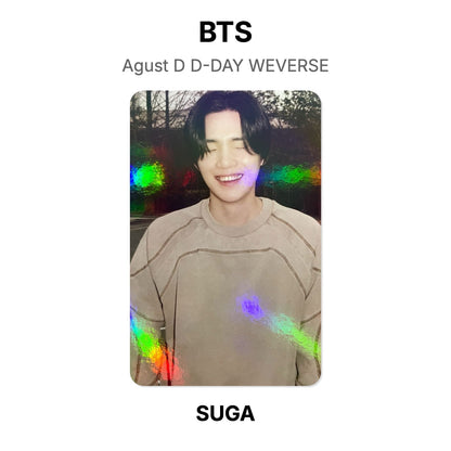 BTS Agust D D-DAY WEVERSE 公式フォトカード