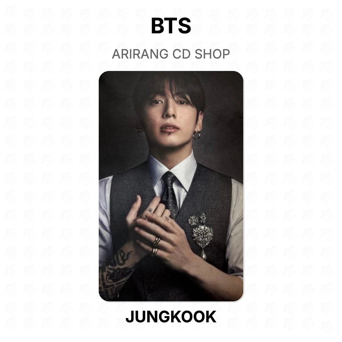 BTS ARIRANG CD SHOP Official Photocard