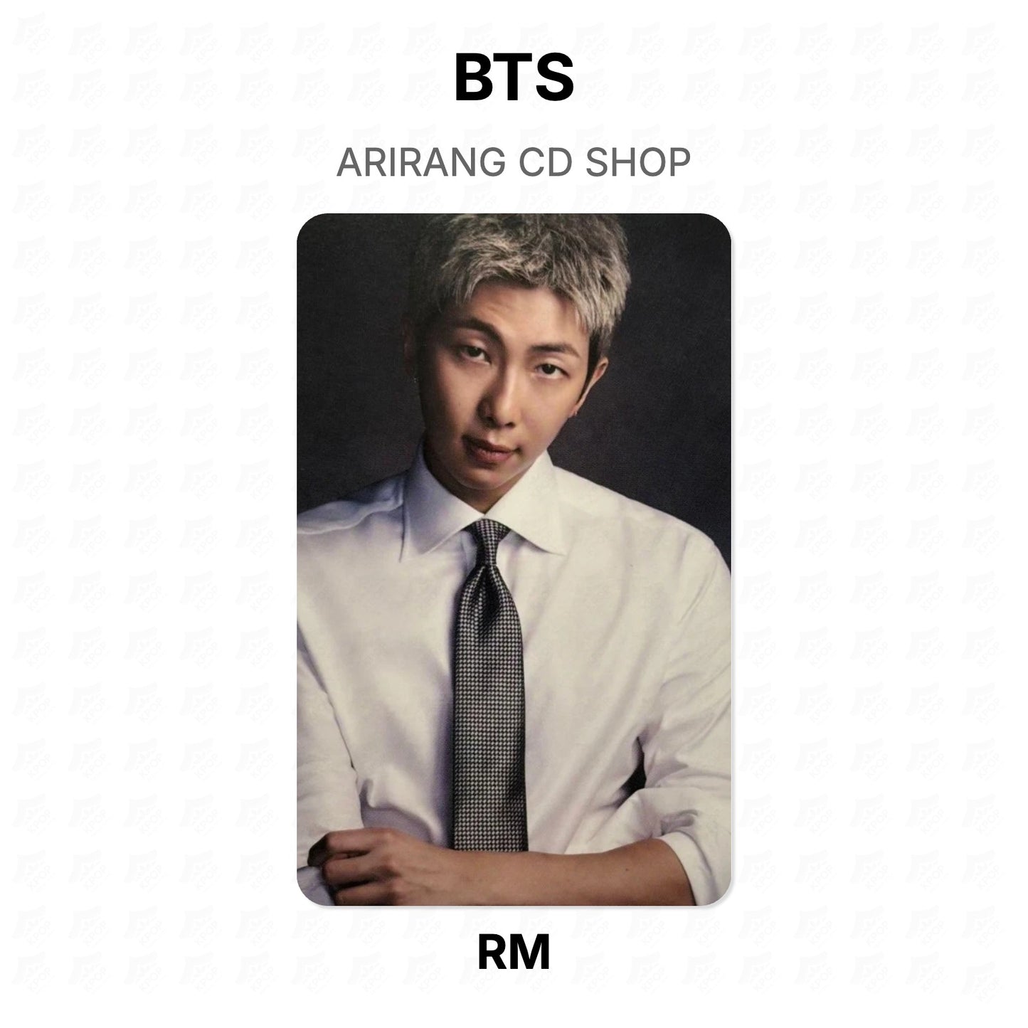 BTS ARIRANG CD SHOP Official Photocard