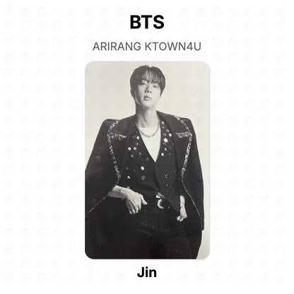 BTS ARIRANG KTOWN4U Official Photocard