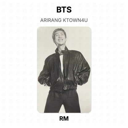 BTS ARIRANG KTOWN4U Official Photocard