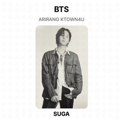 BTS ARIRANG KTOWN4U Official Photocard