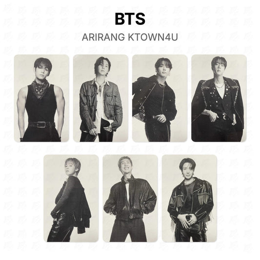 BTS ARIRANG KTOWN4U Official Photocard