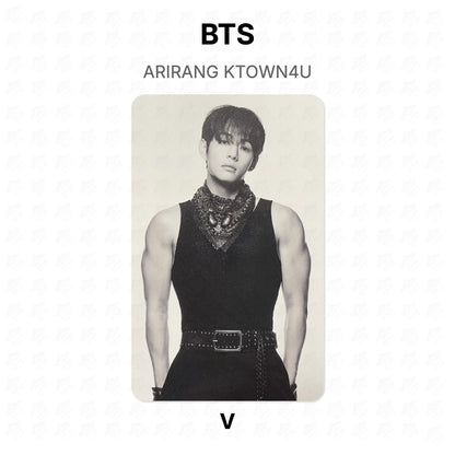 BTS ARIRANG KTOWN4U Official Photocard