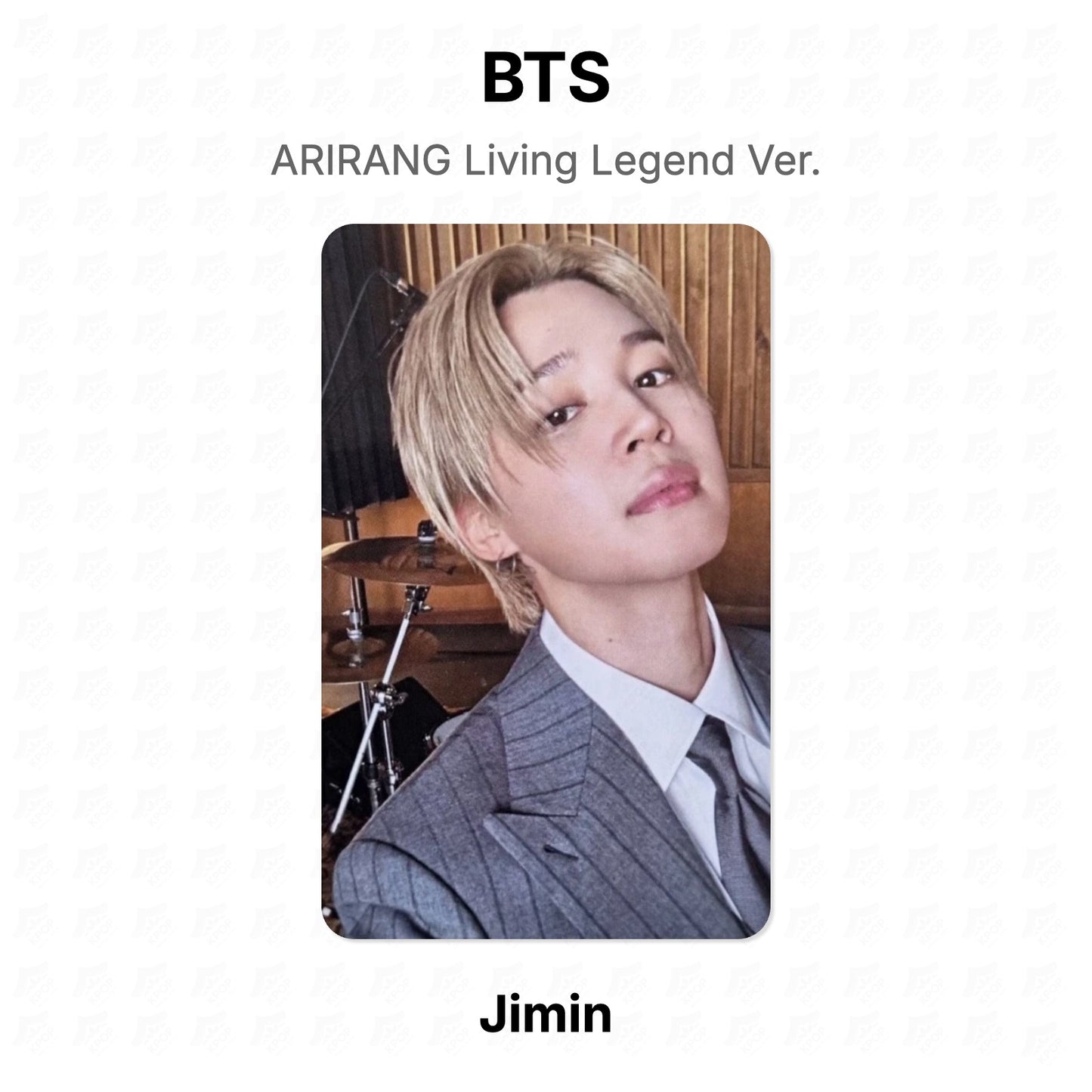 BTS ARIRANG Living Legend Ver. Official Photocard