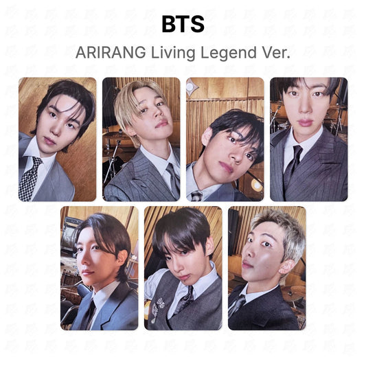 BTS ARIRANG Living Legend Ver. Official Photocard