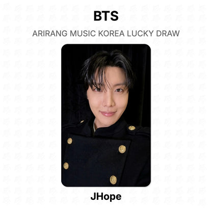 BTS ARIRANG MUSIC KOREA LUCKY DRAW Official Photocard
