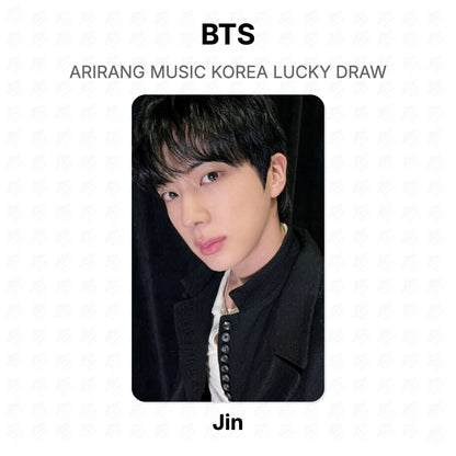 BTS ARIRANG MUSIC KOREA LUCKY DRAW Official Photocard
