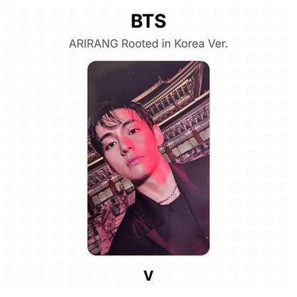 BTS ARIRANG Rooted in Korea Ver. Official Photocard