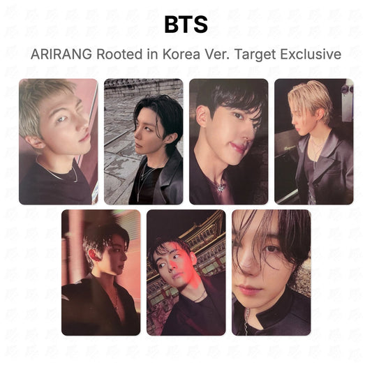 BTS ARIRANG Rooted in Korea Ver. Target Exclusive Official Photocard