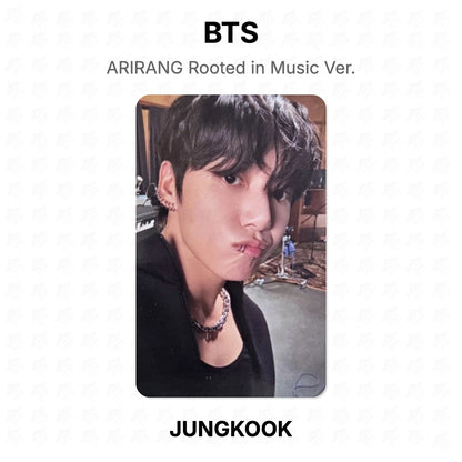 BTS ARIRANG Rooted in Music Ver. Official Photocard