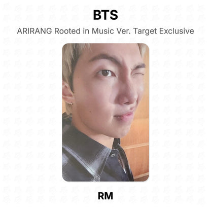 BTS ARIRANG Rooted in Music Ver. Target Exclusive Official Photocard