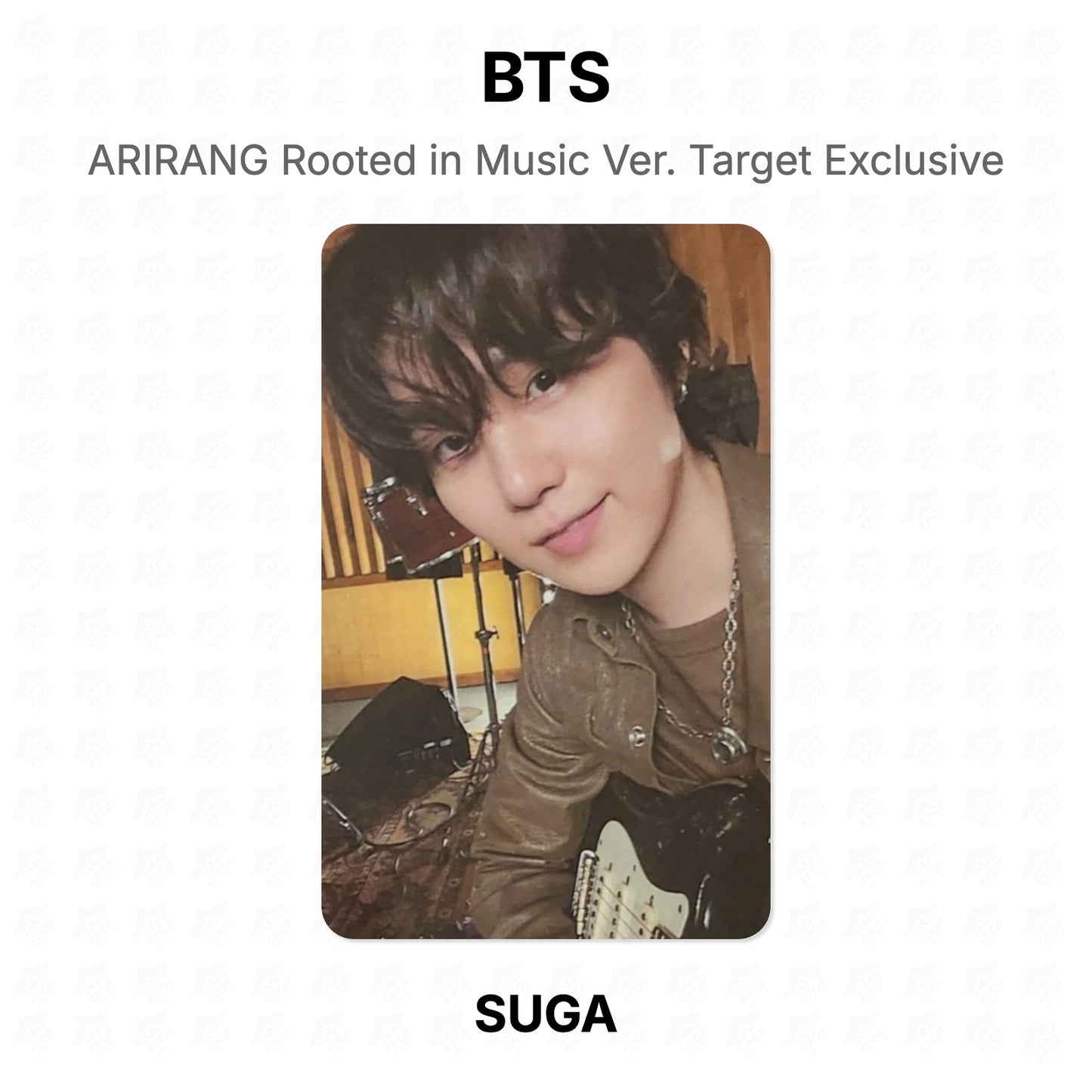BTS ARIRANG Rooted in Music Ver. Target Exclusive Official Photocard