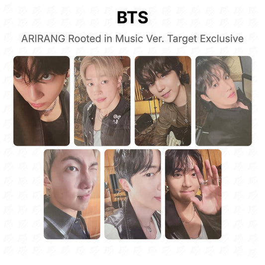 BTS ARIRANG Rooted in Music Ver. Target Exclusive Official Photocard