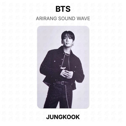 BTS ARIRANG SOUND WAVE Official Photocard