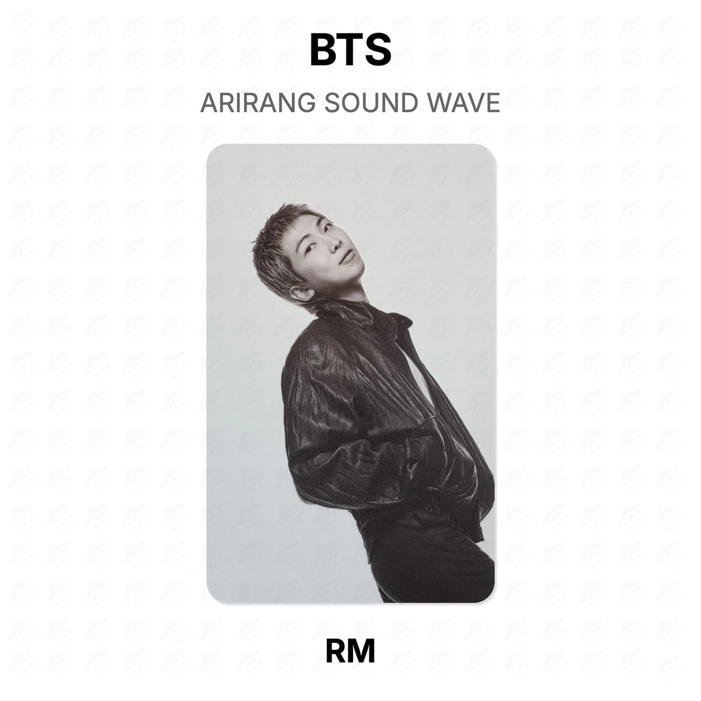BTS ARIRANG SOUND WAVE Official Photocard