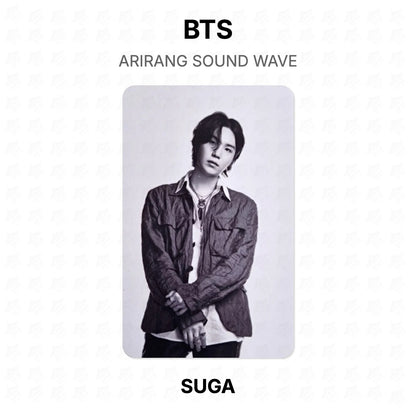 BTS ARIRANG SOUND WAVE Official Photocard
