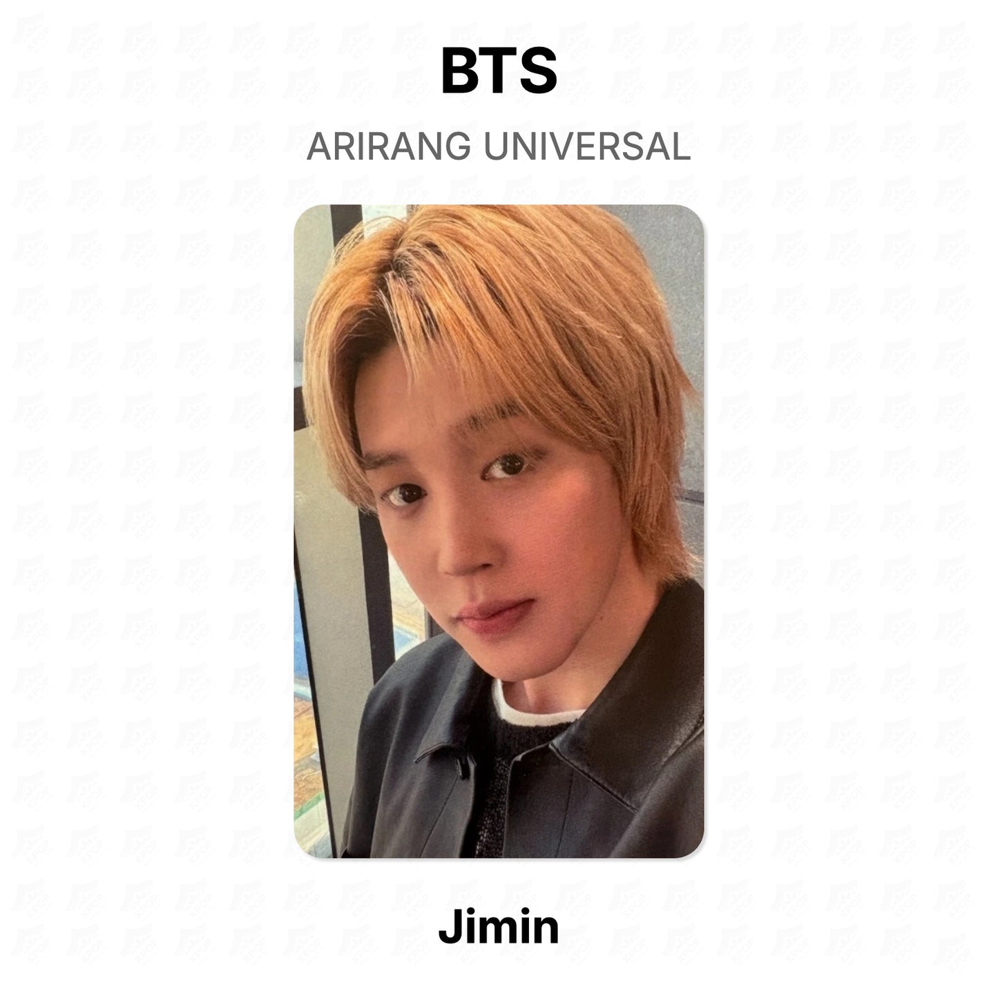 BTS ARIRANG UNIVERSAL Official Photocard