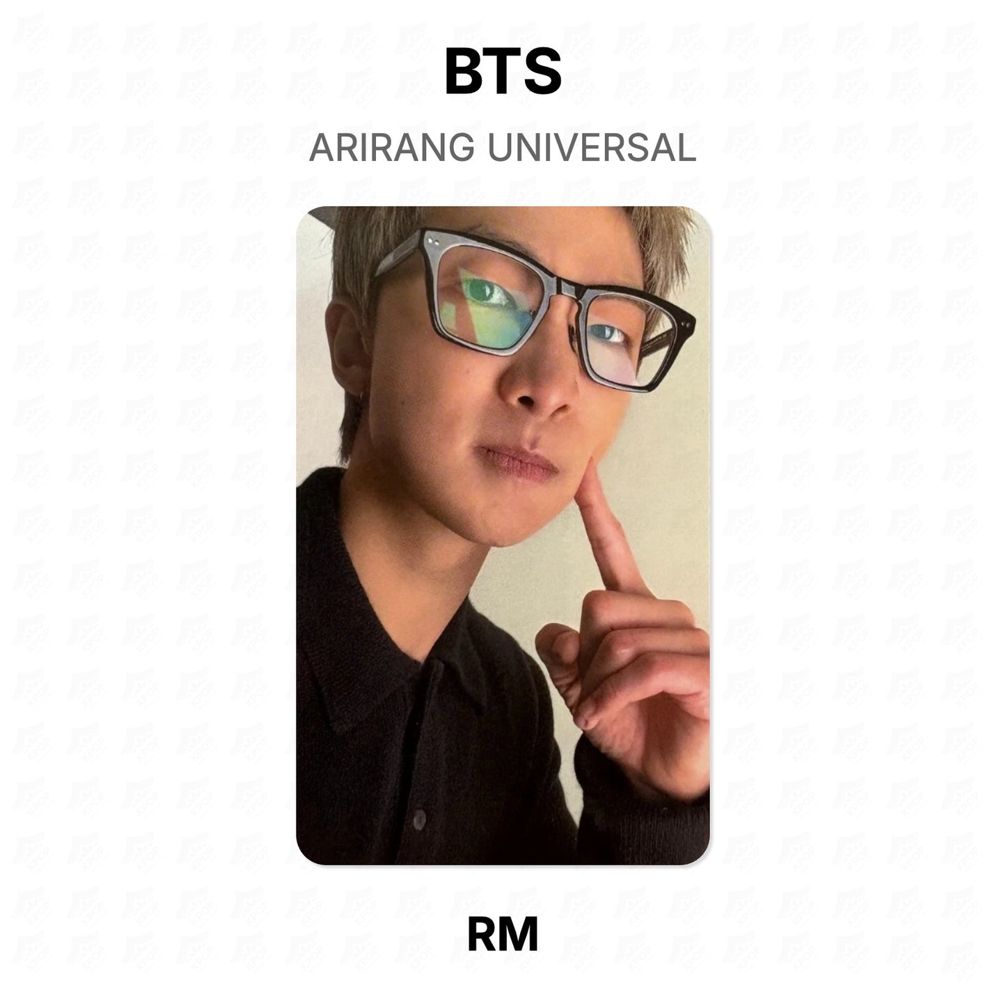 BTS ARIRANG UNIVERSAL Official Photocard