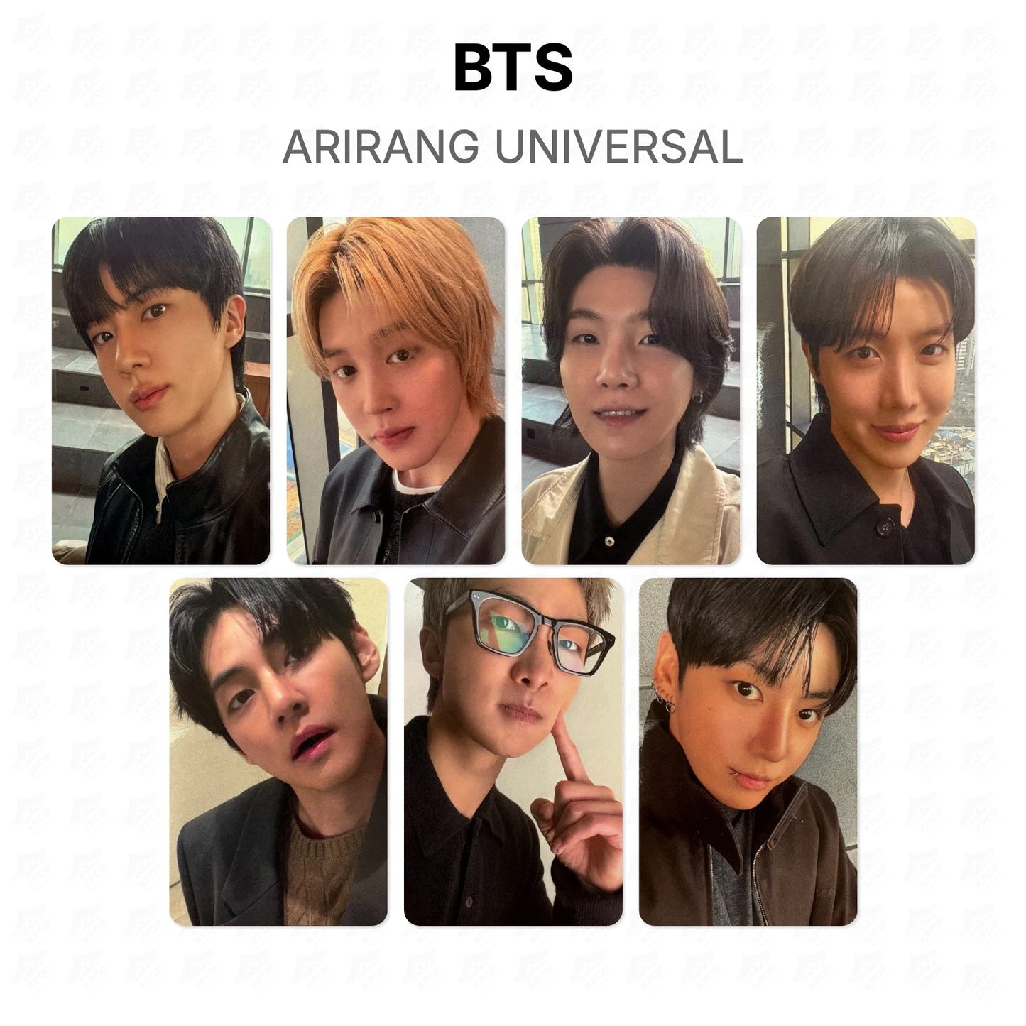 BTS ARIRANG UNIVERSAL Official Photocard
