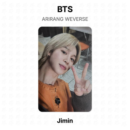 BTS ARIRANG WEVERSE Official Photocard