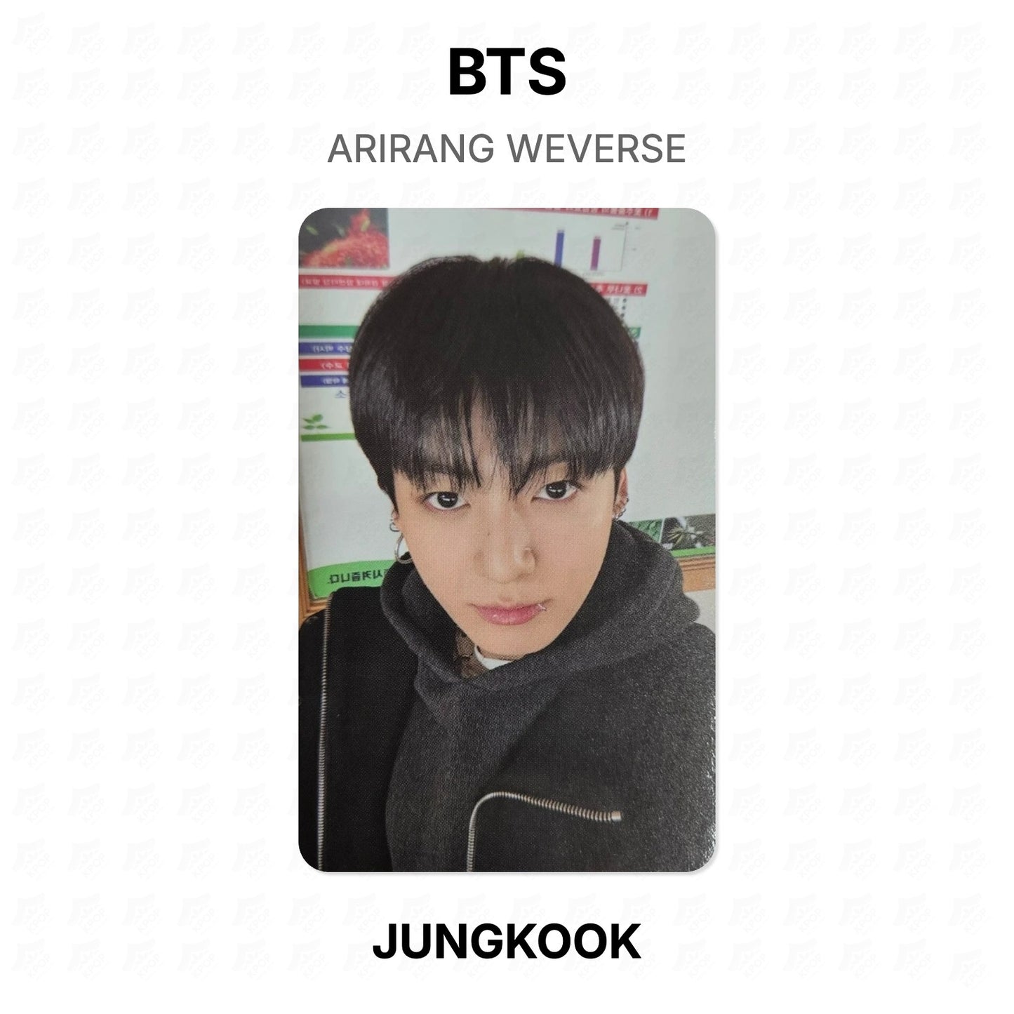 BTS ARIRANG WEVERSE Official Photocard
