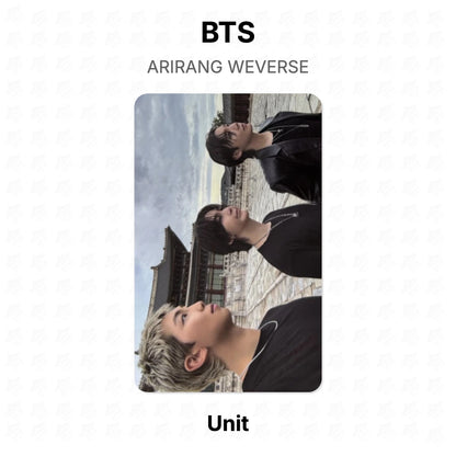 BTS ARIRANG WEVERSE Official Photocard