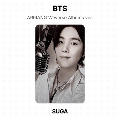 BTS ARIRANG Weverse Albums ver. Official Photocard