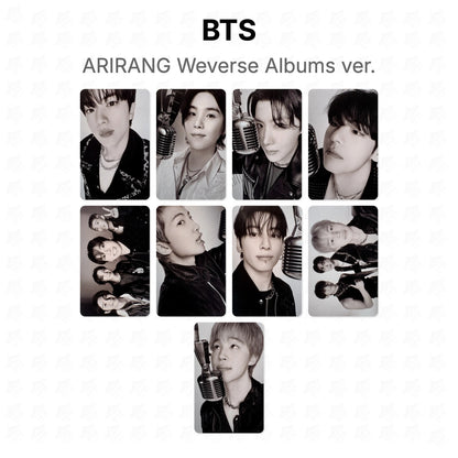 BTS ARIRANG Weverse Albums ver. Official Photocard