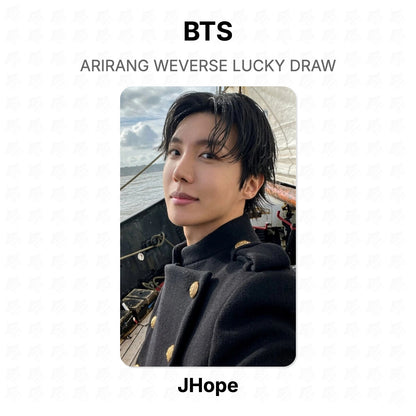 BTS ARIRANG WEVERSE LUCKY DRAW Official Photocard