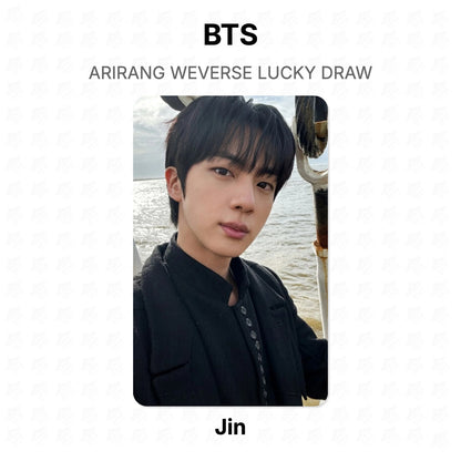 BTS ARIRANG WEVERSE LUCKY DRAW Official Photocard