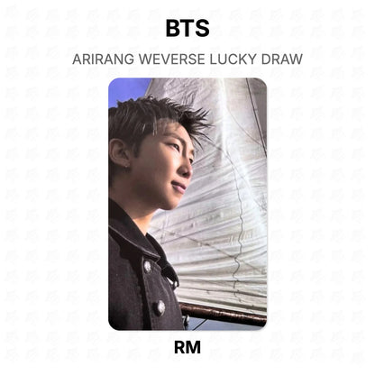 BTS ARIRANG WEVERSE LUCKY DRAW Official Photocard