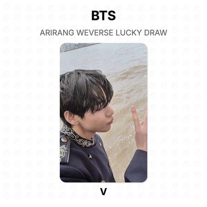 BTS ARIRANG WEVERSE LUCKY DRAW Official Photocard