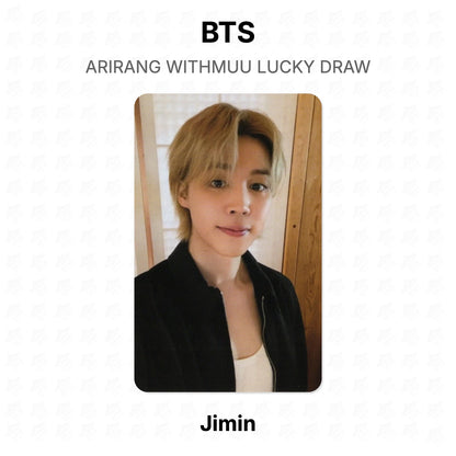 BTS ARIRANG WITHMUU LUCKY DRAW Official Photocard
