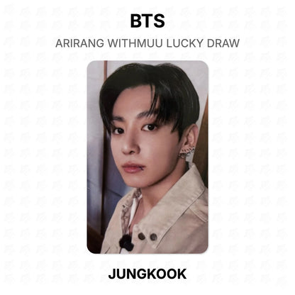 BTS ARIRANG WITHMUU LUCKY DRAW Official Photocard