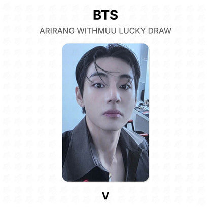 BTS ARIRANG WITHMUU LUCKY DRAW Official Photocard