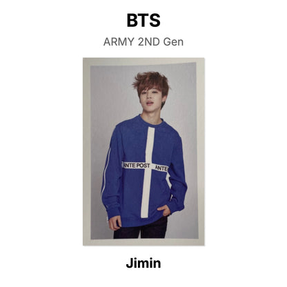 BTS ARMY 2ND Gen Official Photocard