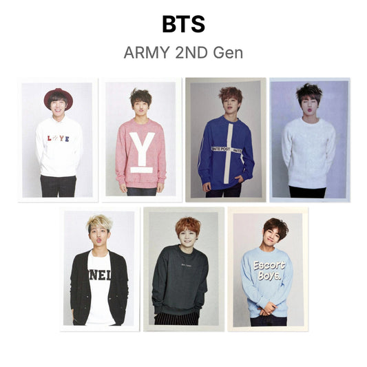 BTS ARMY 2ND Gen Official Photocard