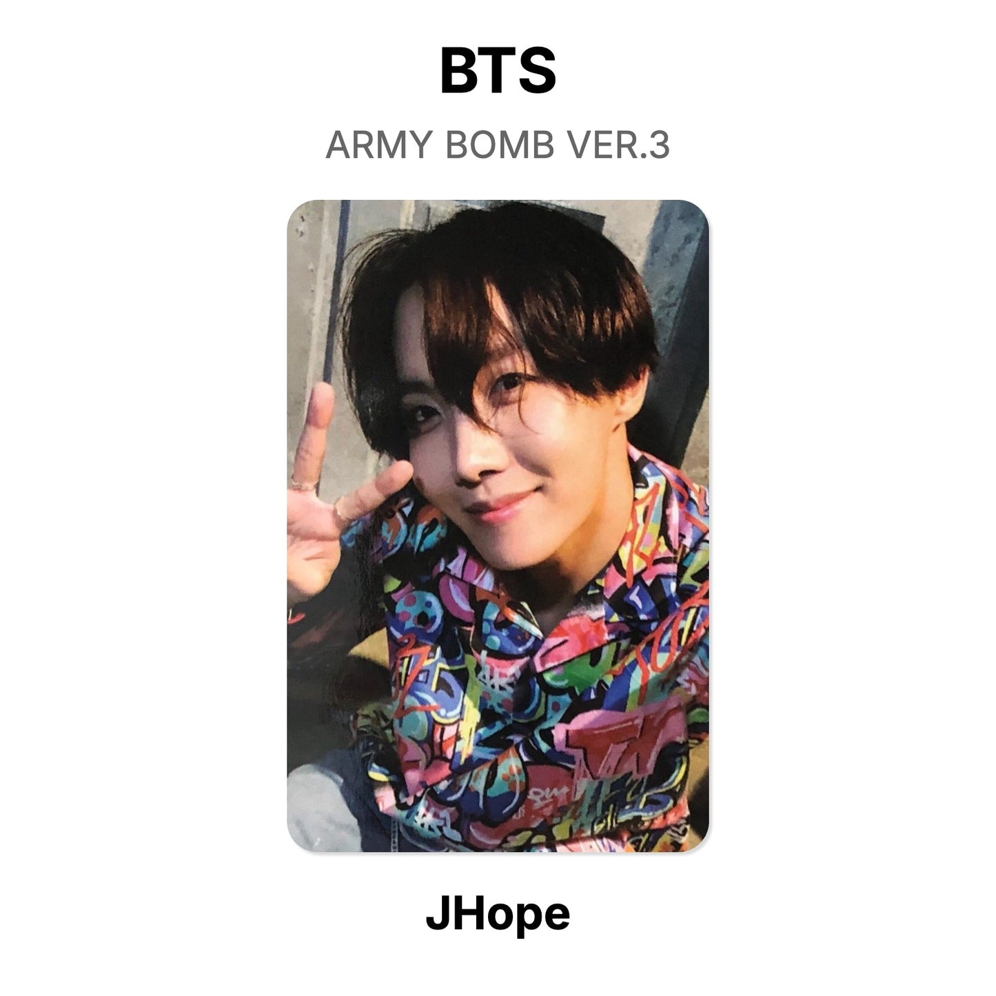 BTS ARMY BOMB VER.3 Official Photocard